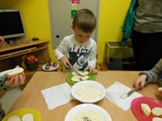 Odpolední zdravá svačinka s rodiči